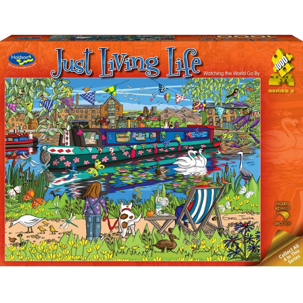Puzzle - Holdson - Just Living Life S2 - 1000pc Puzzle - Watching The World