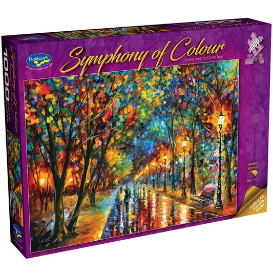 Puzzle - Holdson - Symphony of Colour - 1000pc Puzzle - When Dreams Come ..