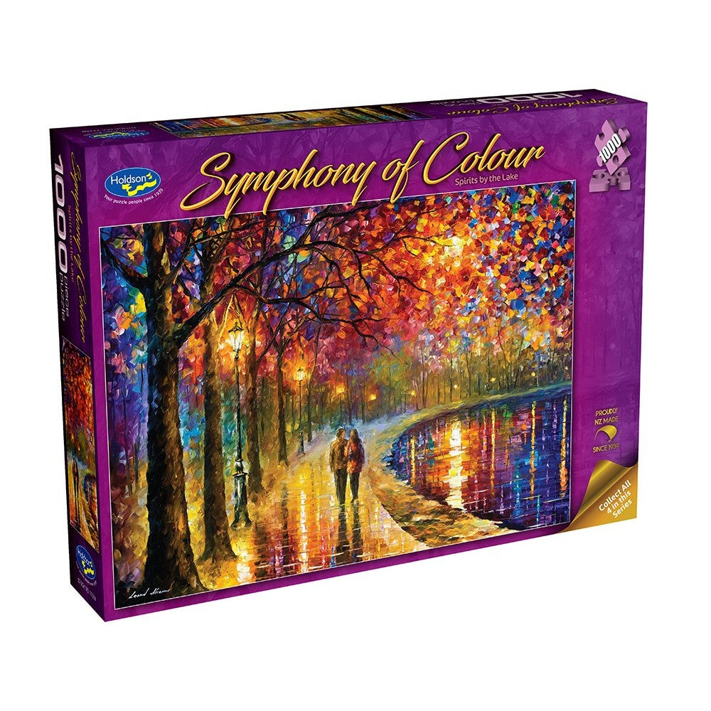 Puzzle - Holdson - Symphony of Colour - 1000pc Puzzle - Spirits By The Lake