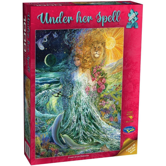 Puzzle - Holdson - Under Her Spell - 1000pc Puzzle - Power of Elements
