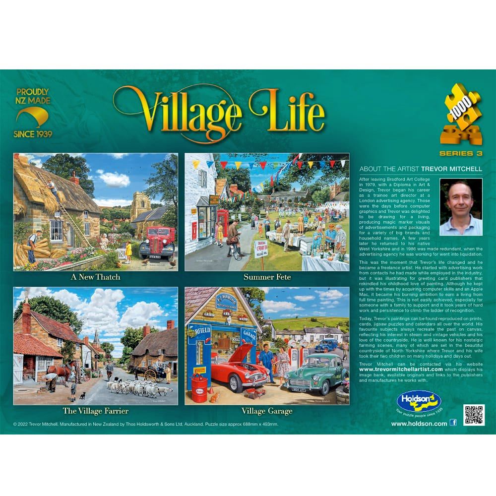 Puzzle - Holdson - Village Life S3 - 1000pc Puzzle - (Master)