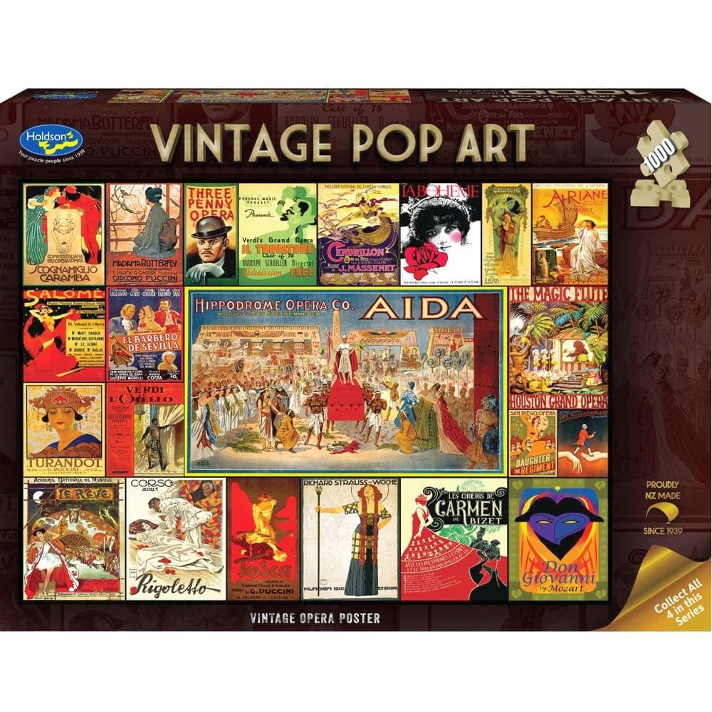 Puzzle - Holdson - Vintage Pop Art - 1000pc Puzzle - Vintage Opera