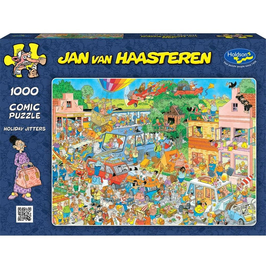 Puzzle - Holdson - Van Haasteren - 1000pc Puzzle - Holiday Jitters