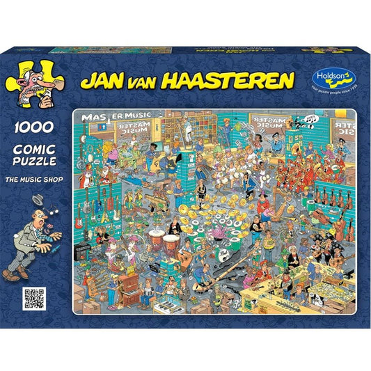 Puzzle - Holdson - Van Haasteren - 1000pc Puzzle - The Music Shop