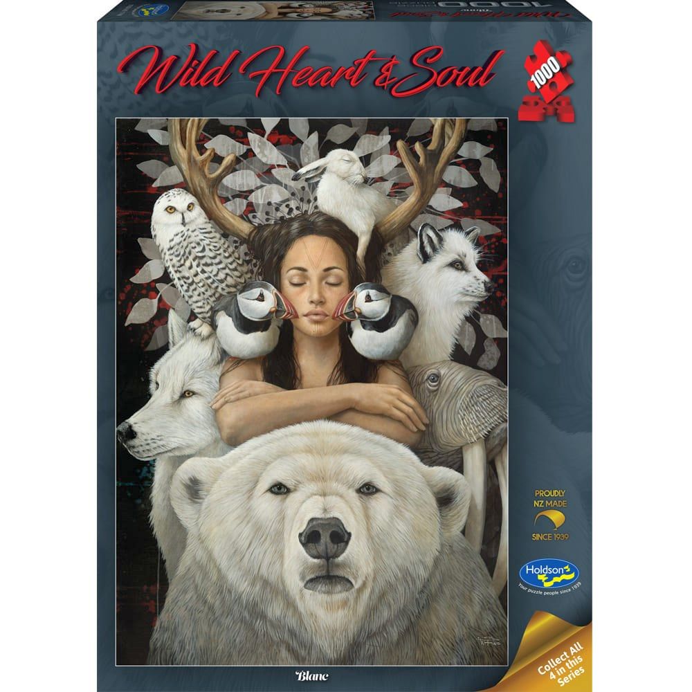 Puzzle - Holdson - Wild Heart & Soul - 1000pc Puzzle - Blanc