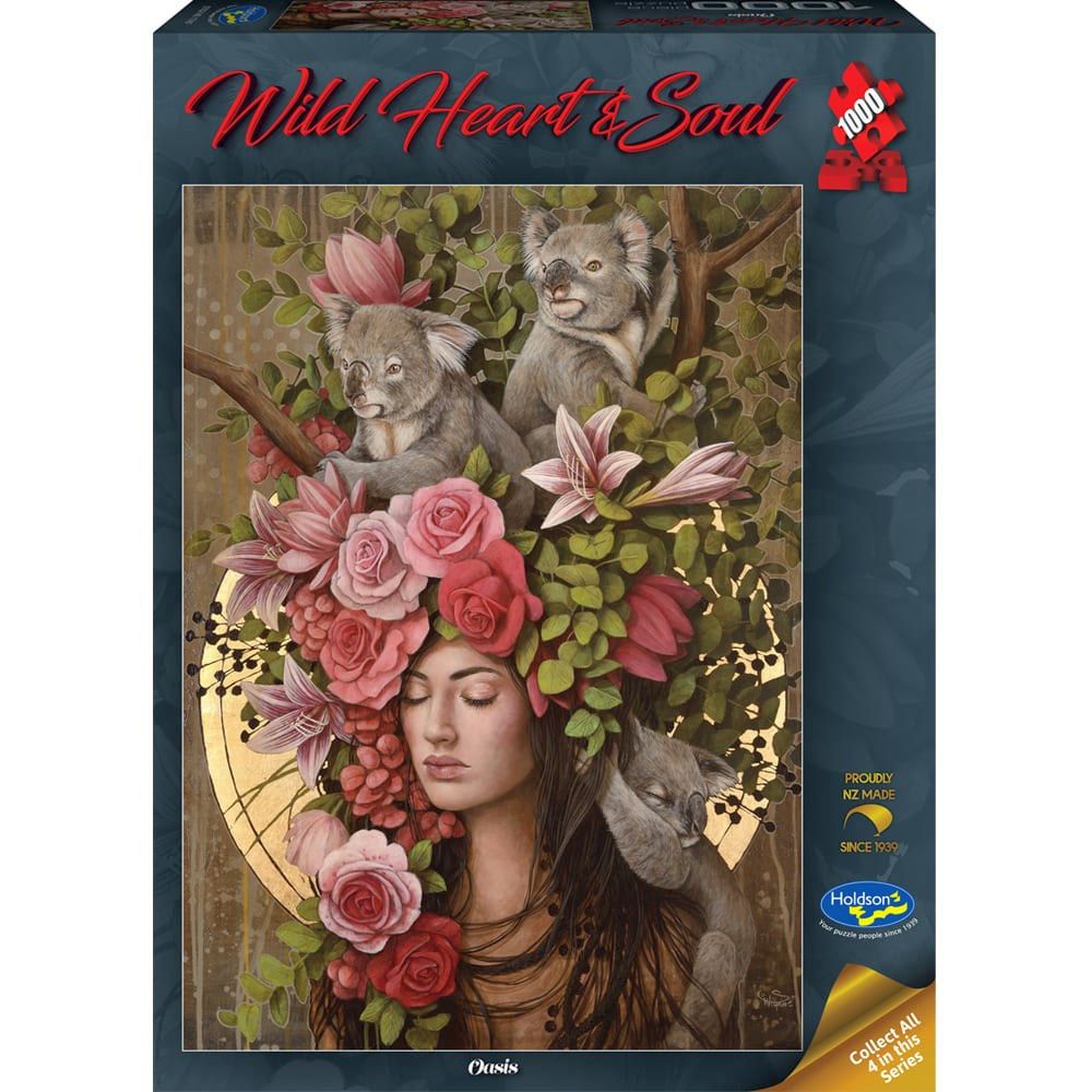 Puzzle - Holdson - Wild Heart & Soul - 1000pc Puzzle - Oasis