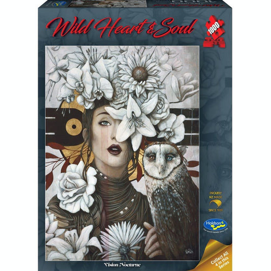 Puzzle - Holdson - Wild Heart & Soul - 1000pc Puzzle- Vision Nocturne