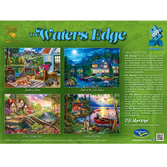 Puzzle - Holdson - The Water's Edge S2 - 1000pc Puzzle - SET OF FOUR