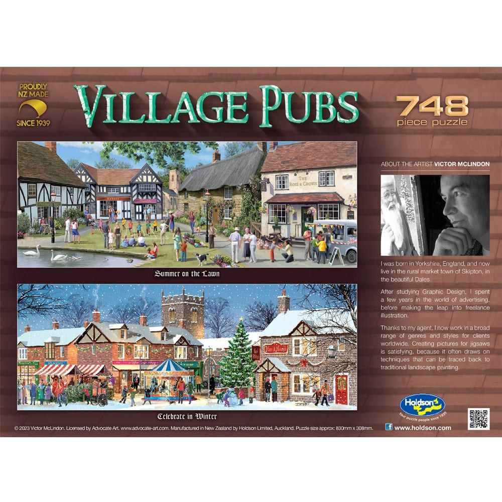 Puzzle - Holdson - Village Pubs - 748pc Puzzle - (Master)