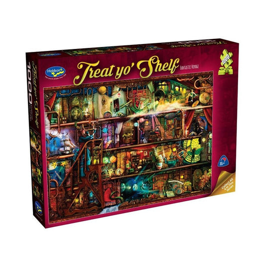 Puzzle - Holdson - Treat Yo' Shelf - 1000pc Puzzle - Fantastic Voyage