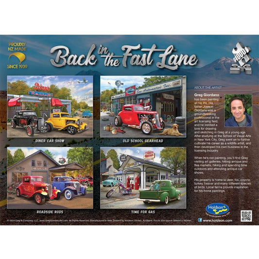 Puzzle - Holdson - Back in the Fast Lane - 1000pc Puzzle - SET OF FOUR