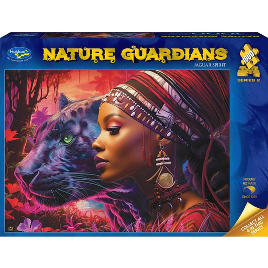 Puzzle - Holdson - Nature Guardians S2 - 1000pc Puzzle - Jaguar Spirit