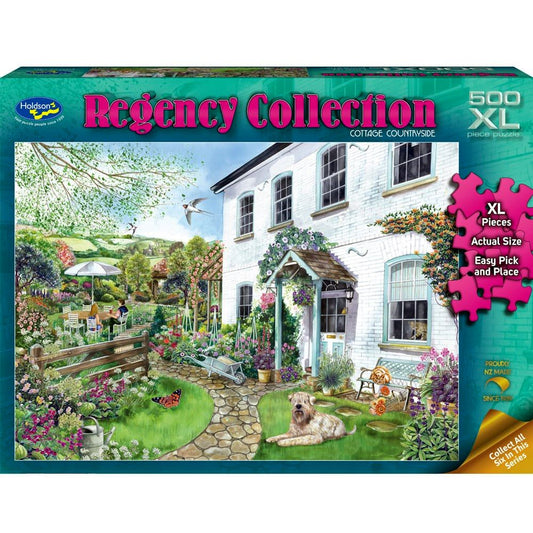 Puzzle - Holdson - Regency Collection - 500XLpc Puzzle - Cottage Countryside