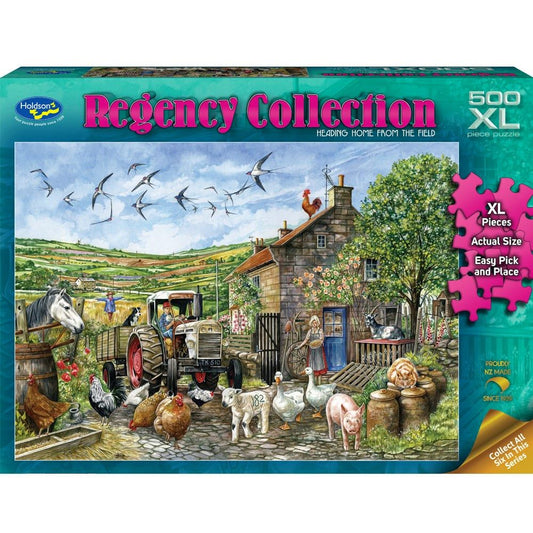 Puzzle - Holdson - Regency Collection - 500XLpc Puzzle - Heading Home From The Field