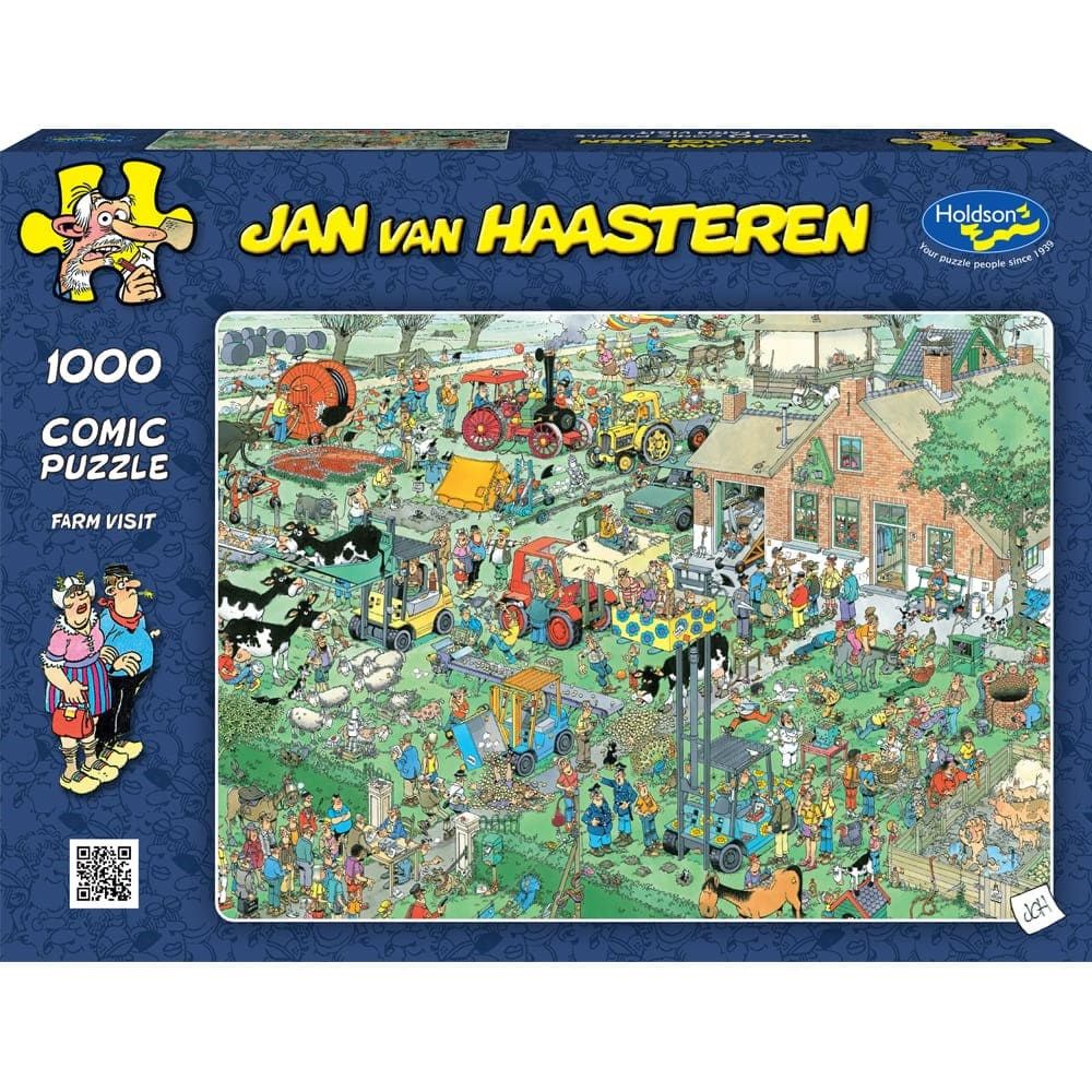 Puzzle - Holdson - Van Haasteren - 1000pc Puzzle - Farm Visit