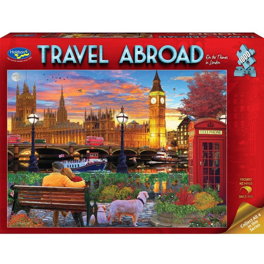 Puzzle - Holdson - Travel Abroad - 1000pc Puzzle - On The Thames In London