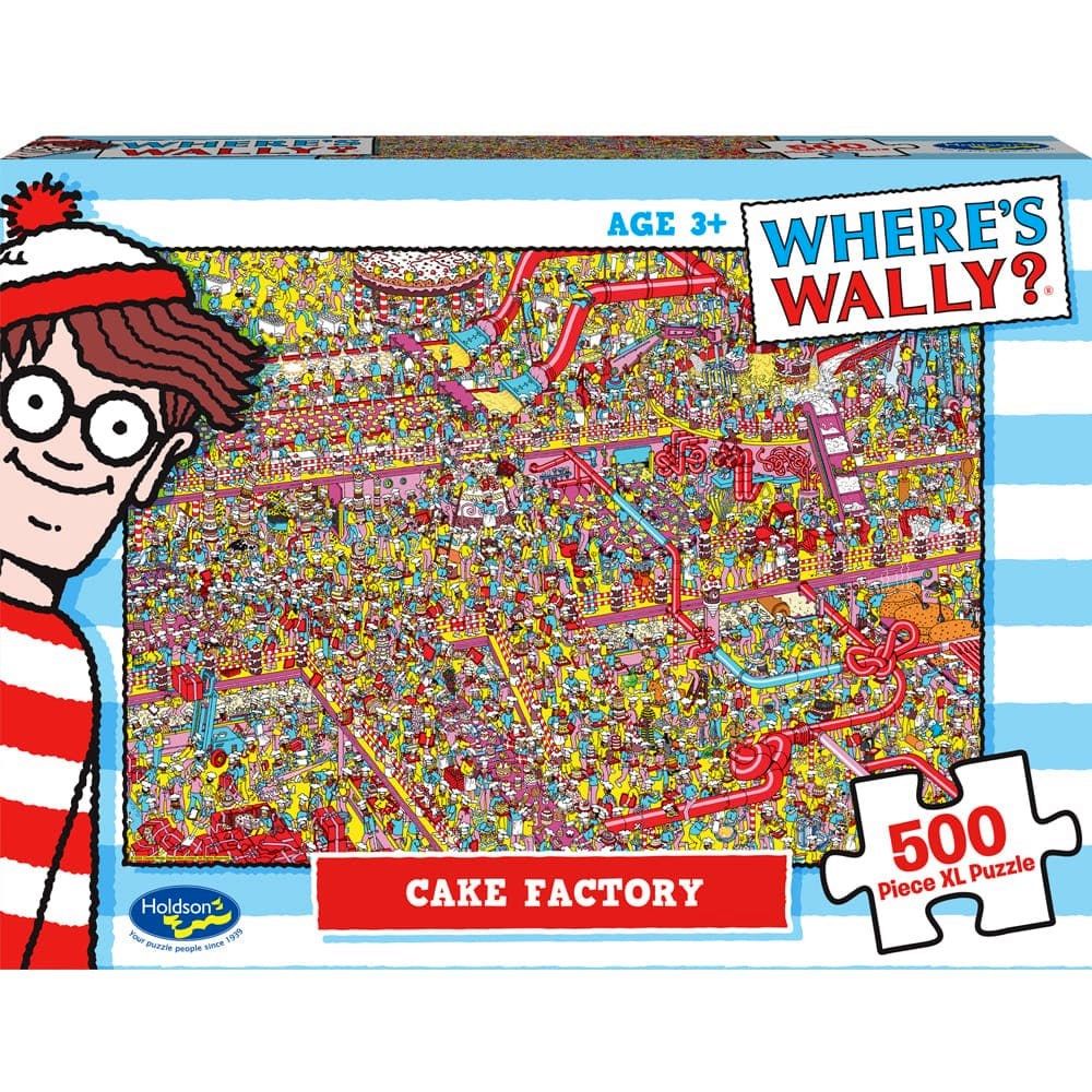 Puzzle - Holdson - Where's Wally - 500XLpc Puzzle - Cake Factory