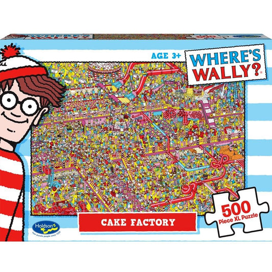 Puzzle - Holdson - Where's Wally - 500XLpc Puzzle - Cake Factory