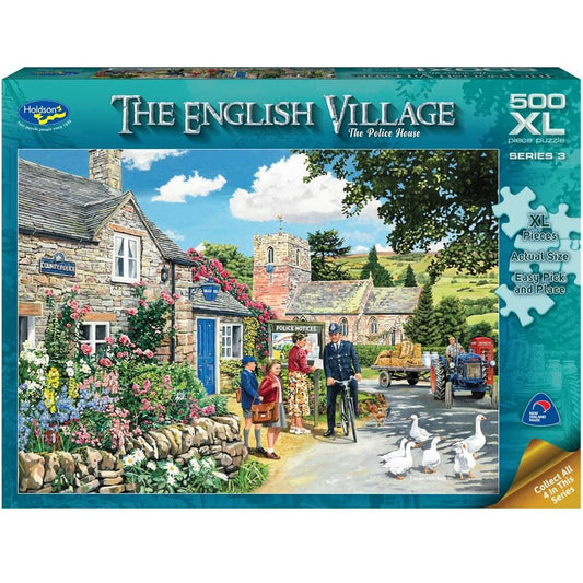 Puzzle - Holdson - The English Village S3 - 500XLpc Puzzle - Police House