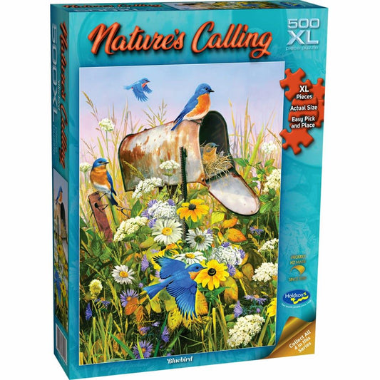 Puzzle - Holdson - Nature's Calling - 500XLpc Puzzle - Bluebird