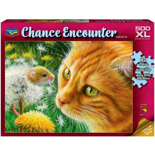 Puzzle - Holdson - Chance Encounter - 500XLpc Puzzle - Dandelion Fun