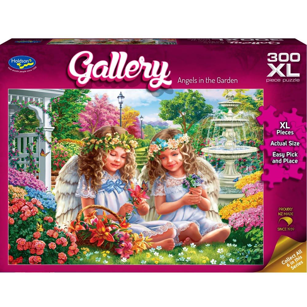 Puzzle - Holdson - Gallery S10 - 300XLpc Puzzle - Angels in the Garden