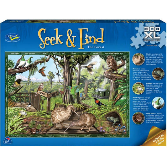 Puzzle - Holdson - Seek & Find - 300XLpc Puzzle - The Forest
