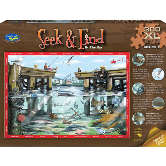 Puzzle - Holdson - Seek & Find S2 - 300XLpc Puzzle - By The Bay
