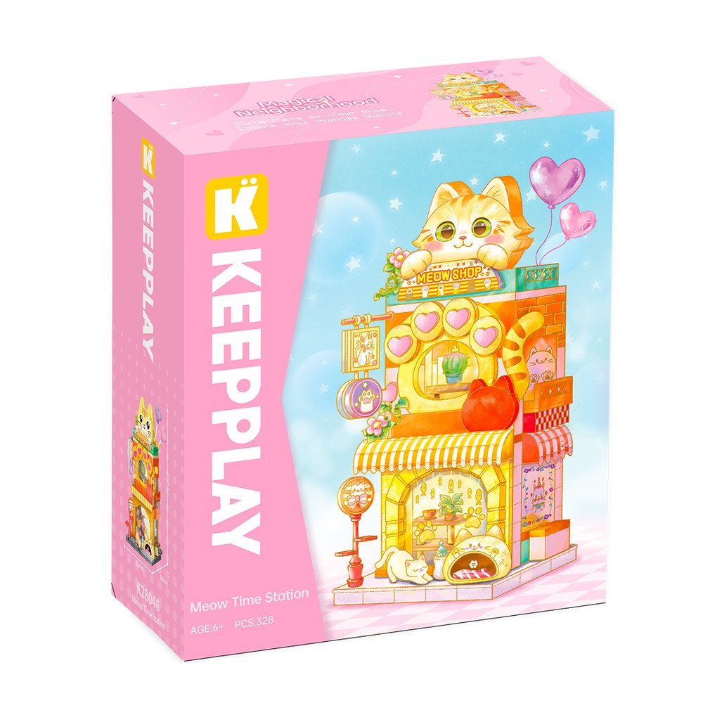 City Corner Meow Time Station