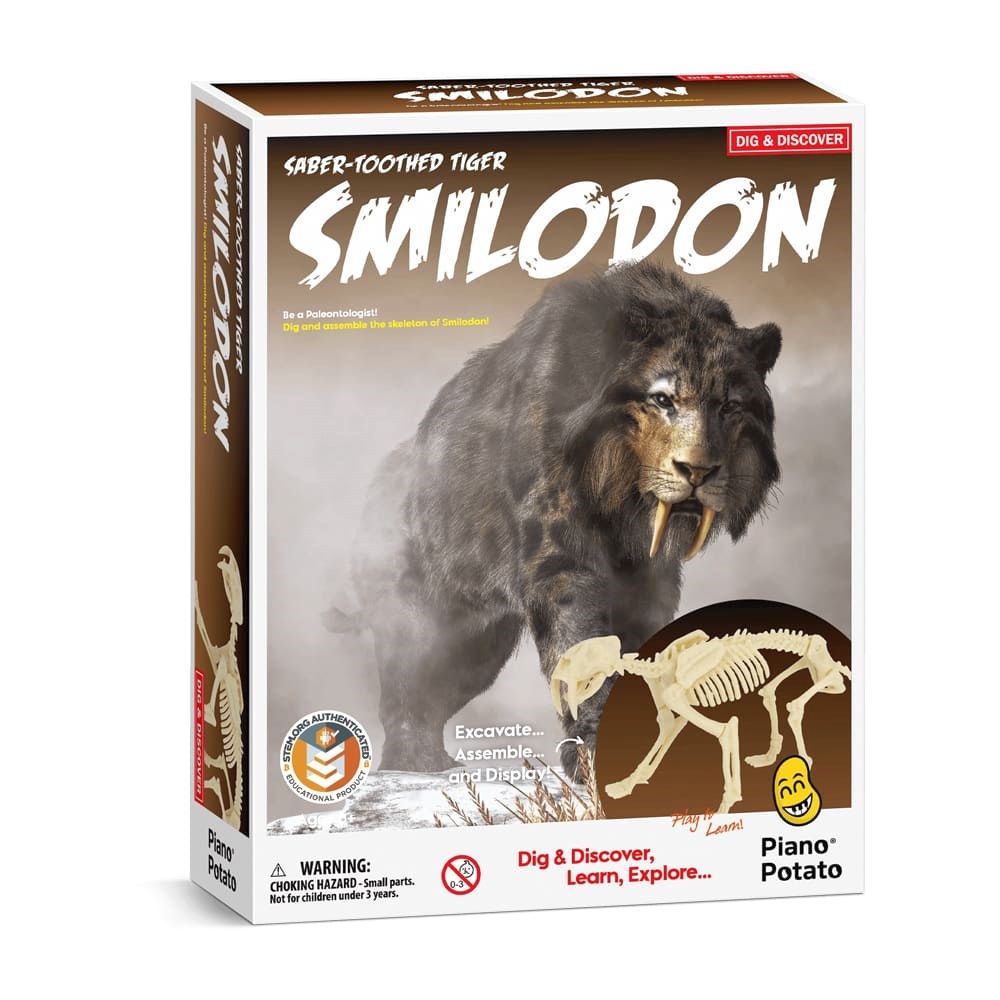 Smilodon (Saber-Tooth Tiger) Dig Kits