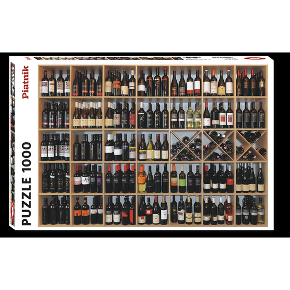 Puzzle - Piatnik - 1000pc Puzzle - Weinregal. Wine Gallery