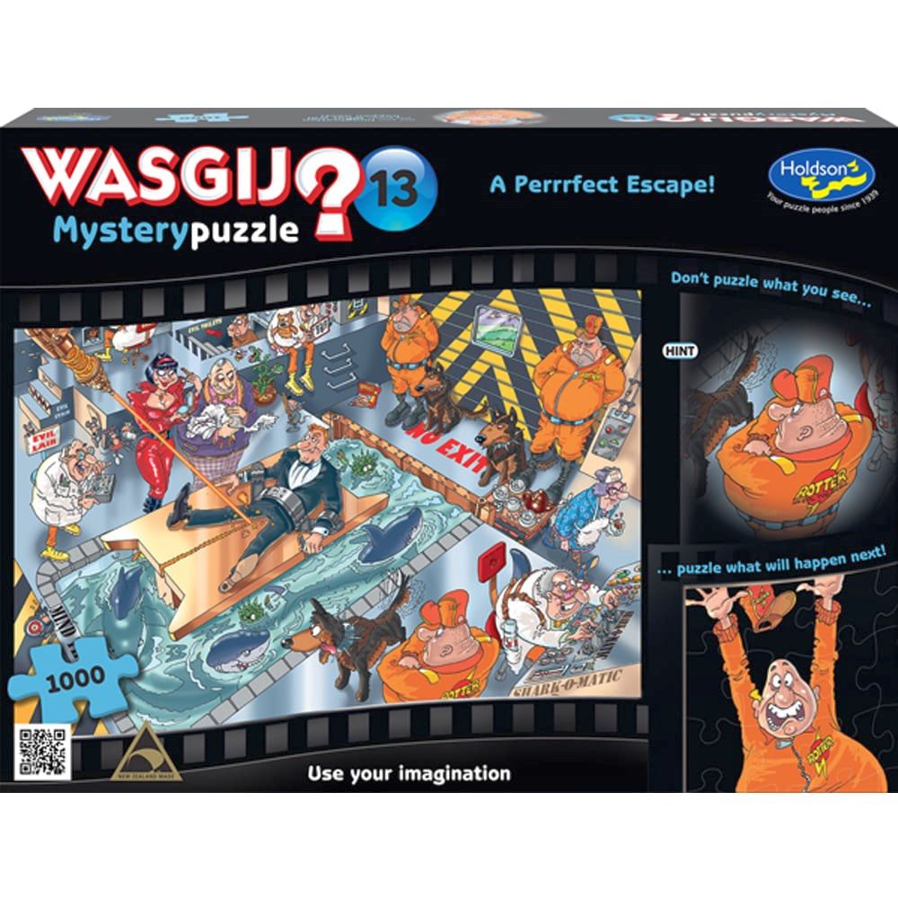 Puzzle - Wasgij? - 1000pc Puzzle - Mystery #13 Escape