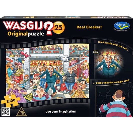 Puzzle - Wasgij? - 1000pc Puzzle - Original #25 Deal Breaker!