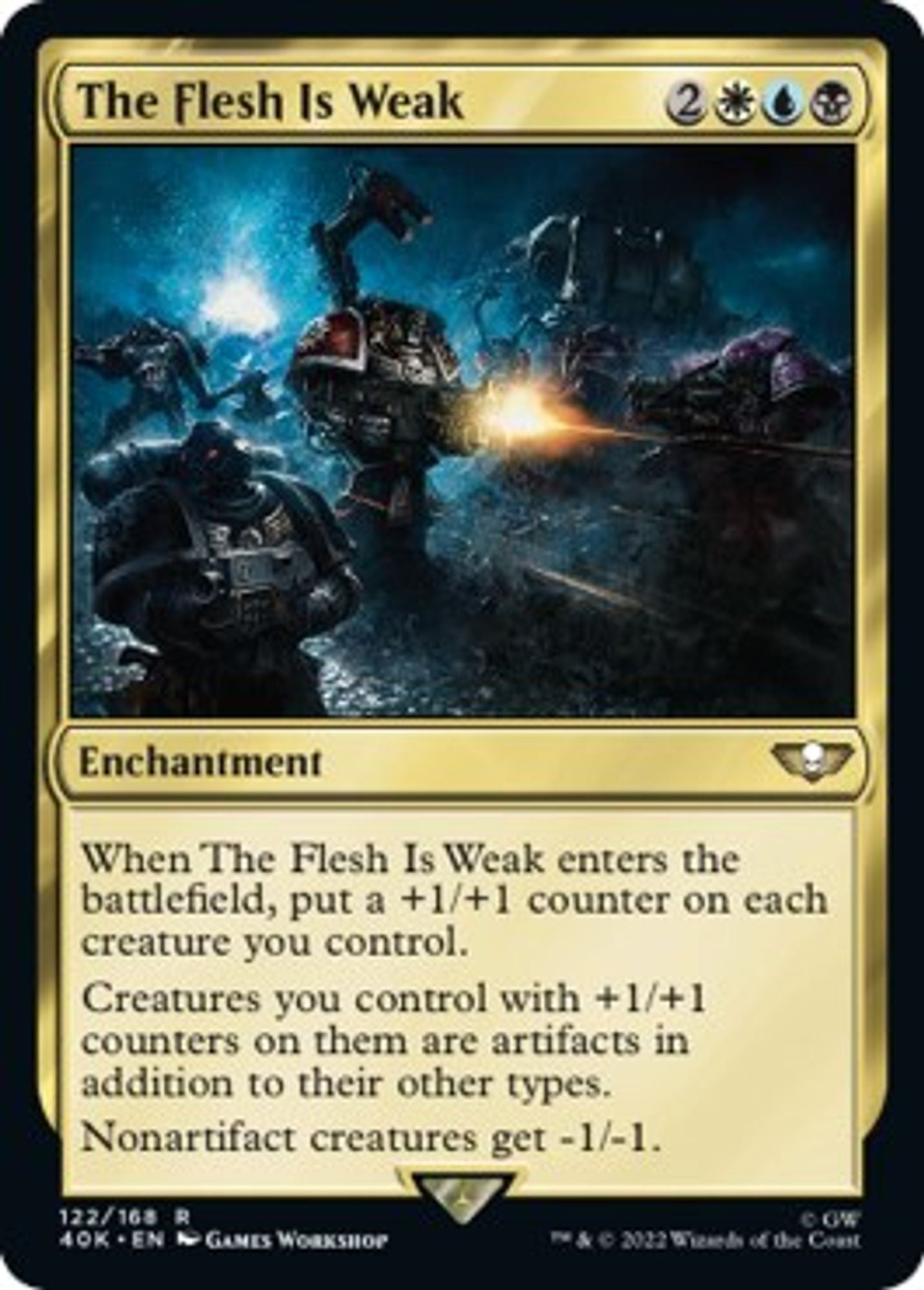 The Flesh Is Weak - Universes Beyond: Warhammer 40,000