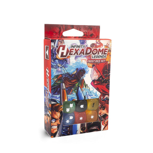 Hexadome: Dice Set: Infinity HexaDome Legends Frost Dice Set