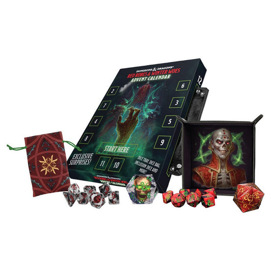 Fanroll: D&D Red Robes & Winter Woes Advent Calendar