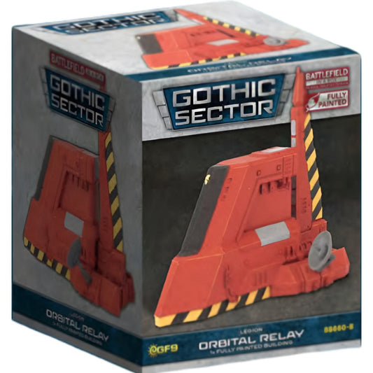 Battlefield in a Box: Gothic Sector – Legion Orbital Relay Red Paint Scheme