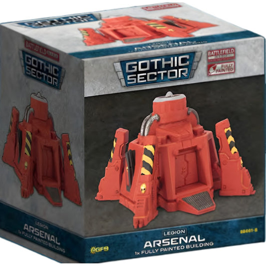 Battlefield in a Box: Gothic Sector – Legion Arsenal Red Paint Scheme