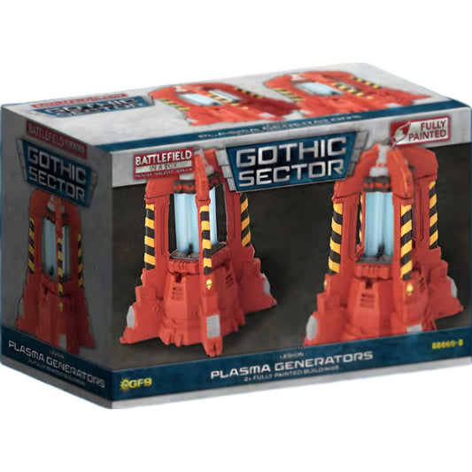 Battlefield in a Box: Gothic Sector – Legion Plasma Generator Red Paint Scheme