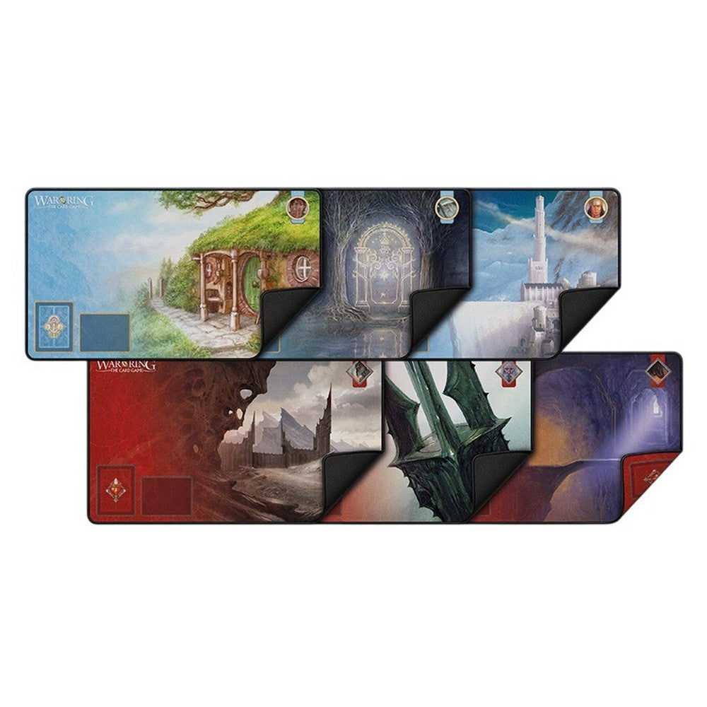 War of the Ring - The Card Game Deluxe Playmats - Complete Set