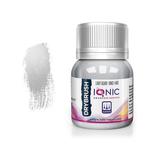 IONIC DRYBRUSH - Light Silver