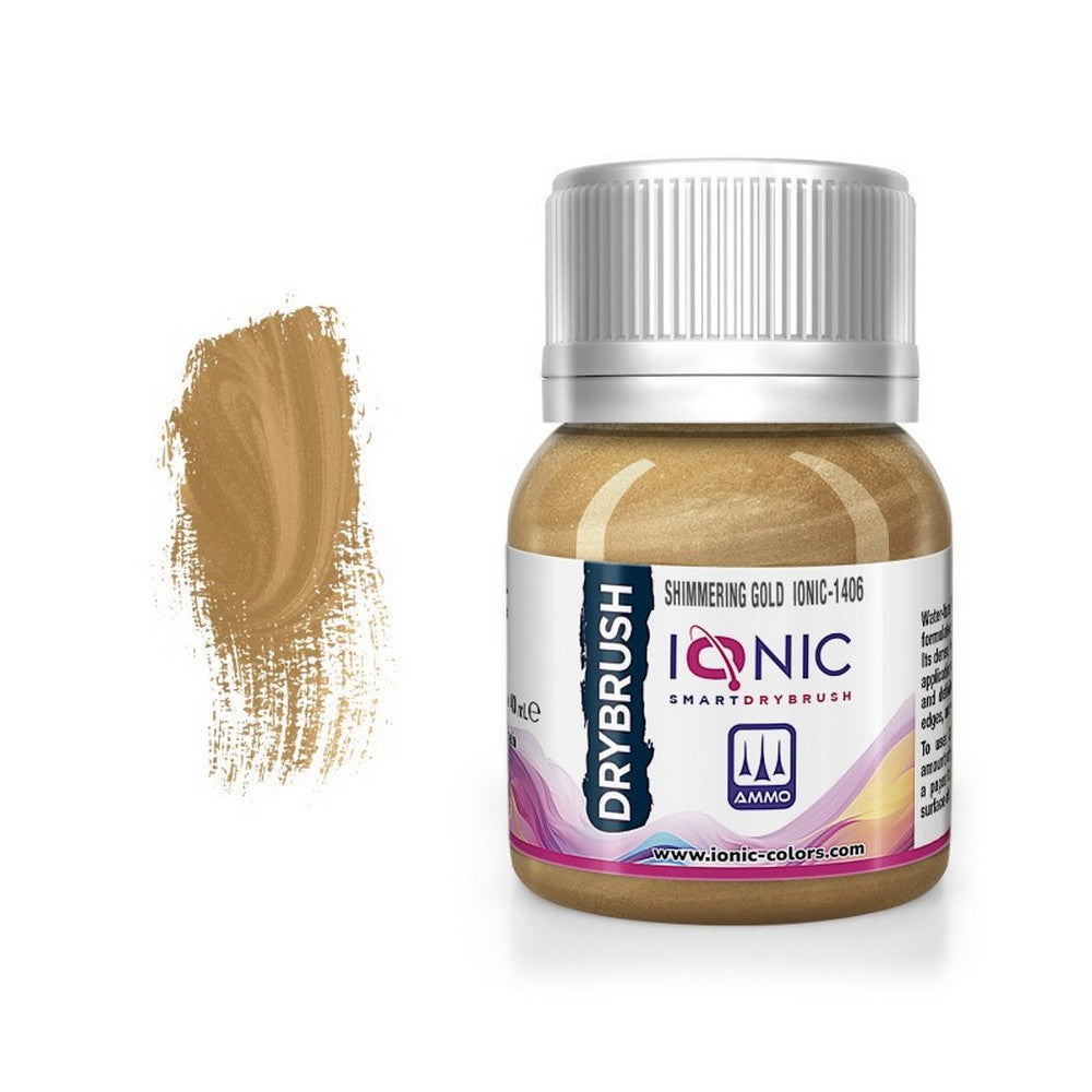 IONIC DRYBRUSH - Shimmering Gold