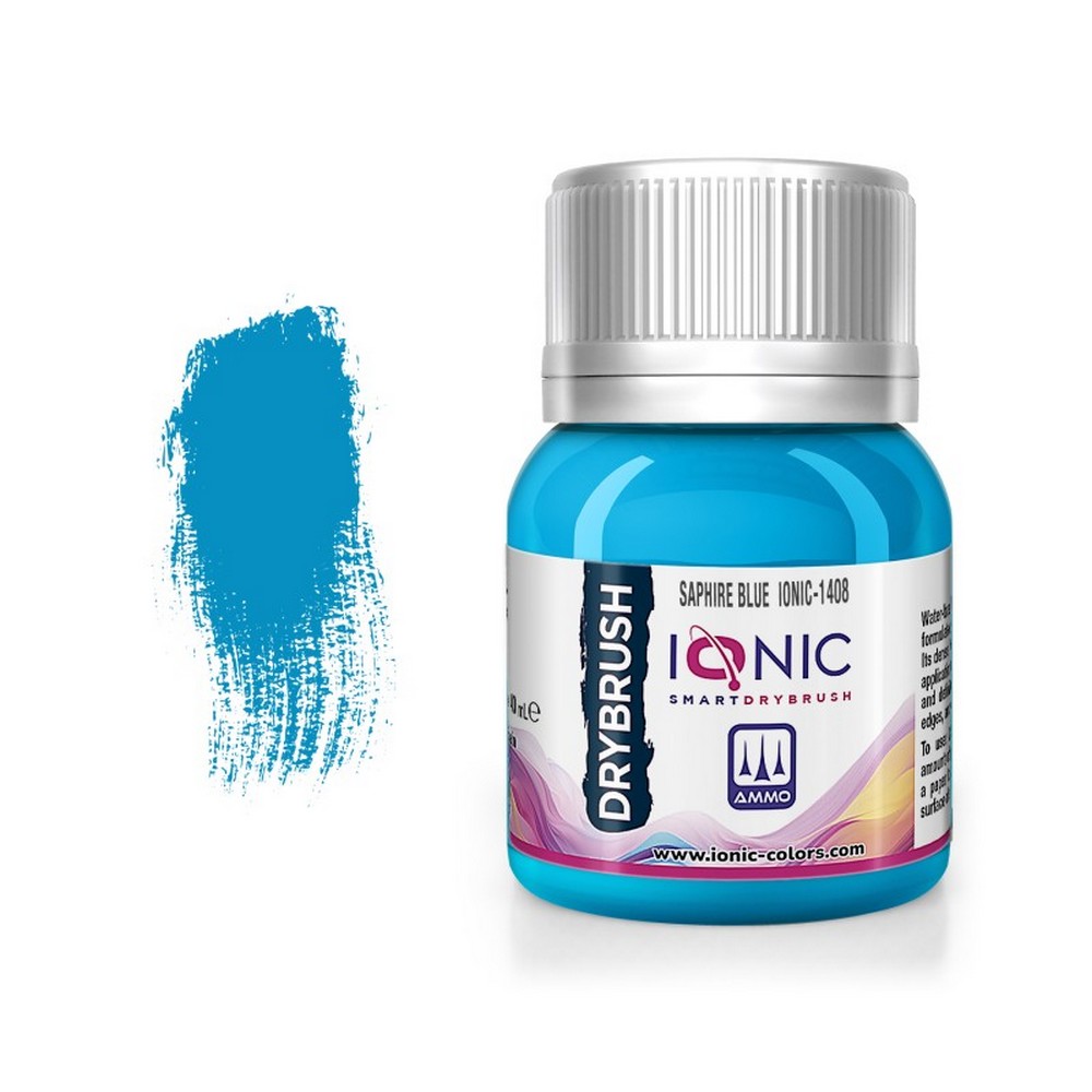 IONIC DRYBRUSH - Saphire Blue