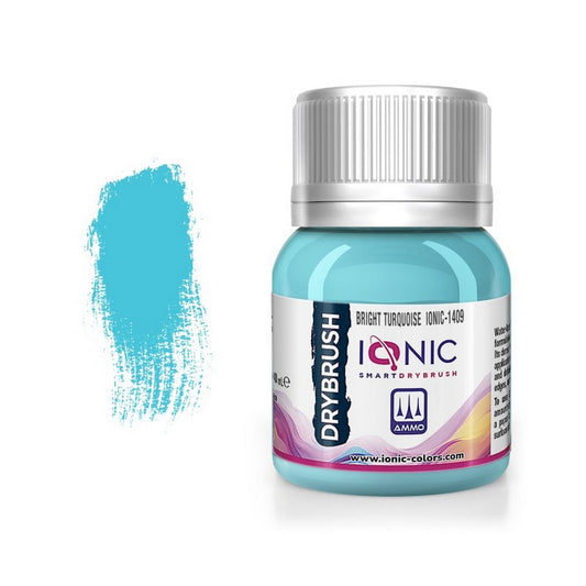 IONIC DRYBRUSH - Bright Turquoise