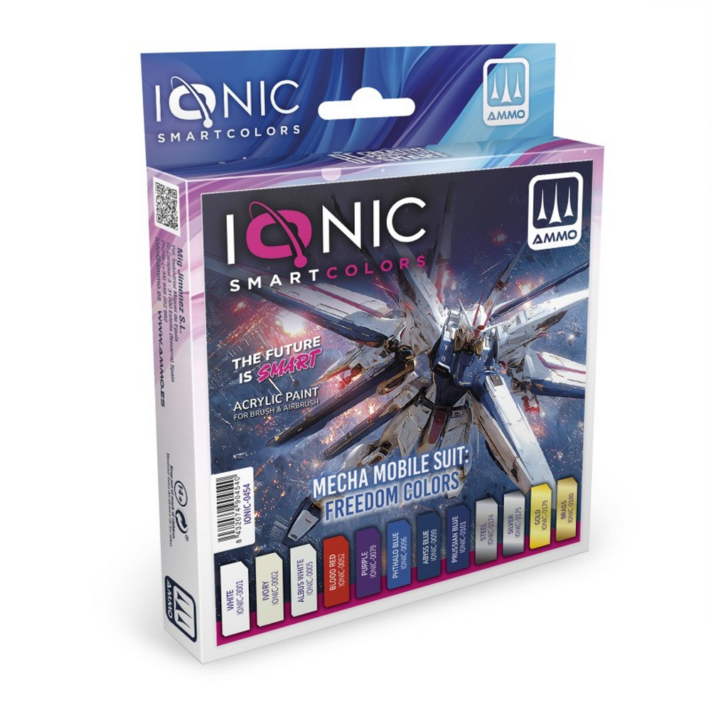 IONIC SMART - Mecha Mobile Suit - Freedom colors Paint Set