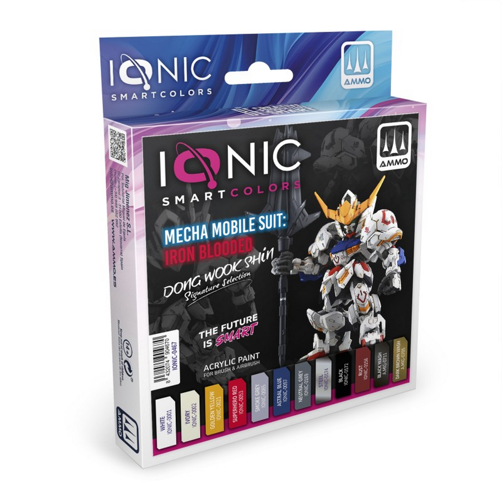IONIC SMART - Mecha Mobile Suit: Iron Blood by Dong Wook Shin Paint Set