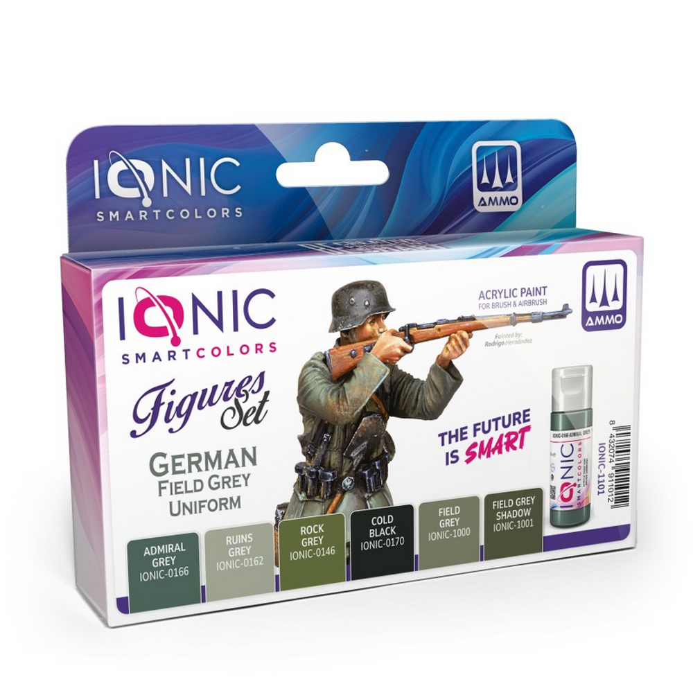 IONIC SMART - WWII German Field Grey Uniform Set Paint Set