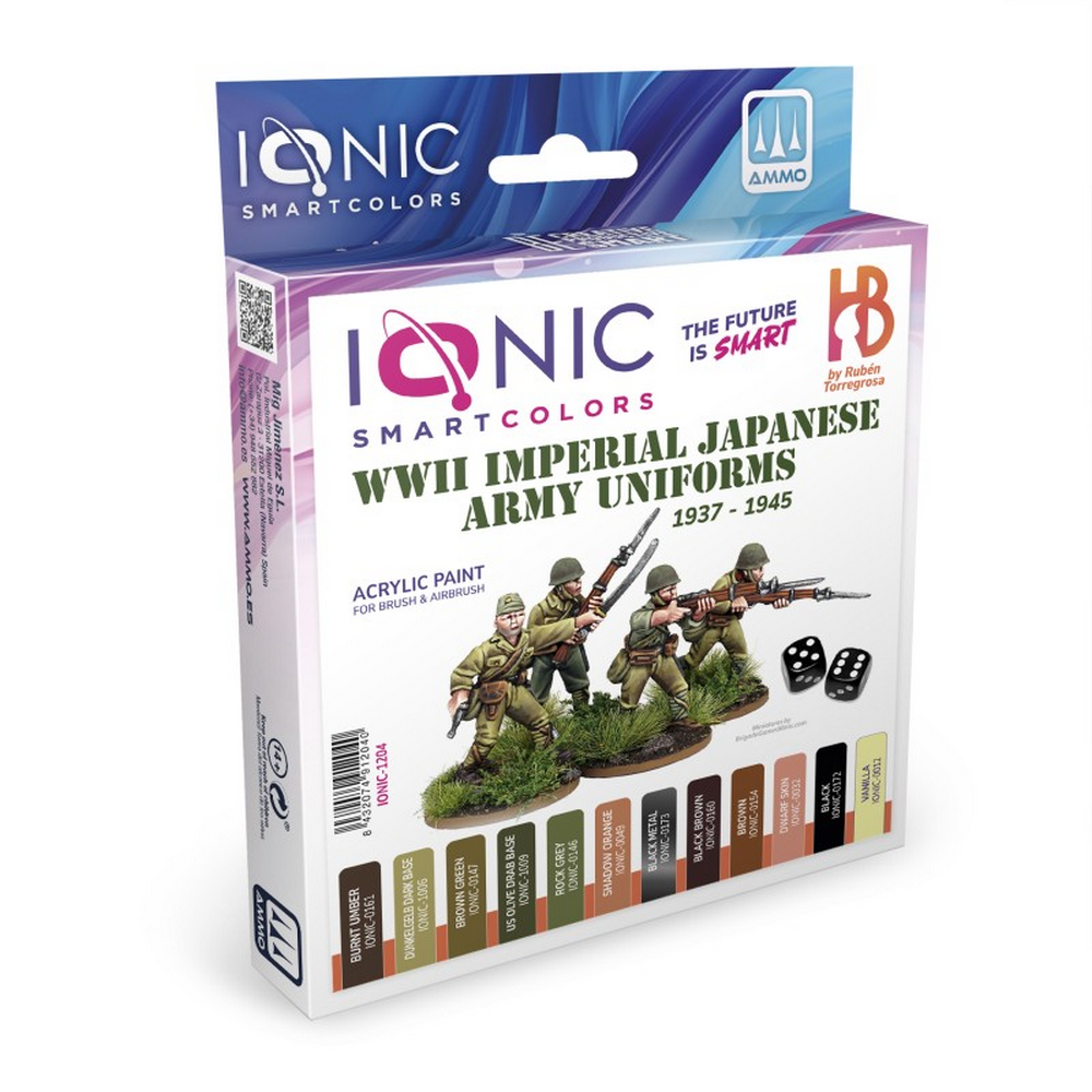 IONIC SMART - WWII Imperial Japanese Army Uniforms 1937-1945 Paint Set