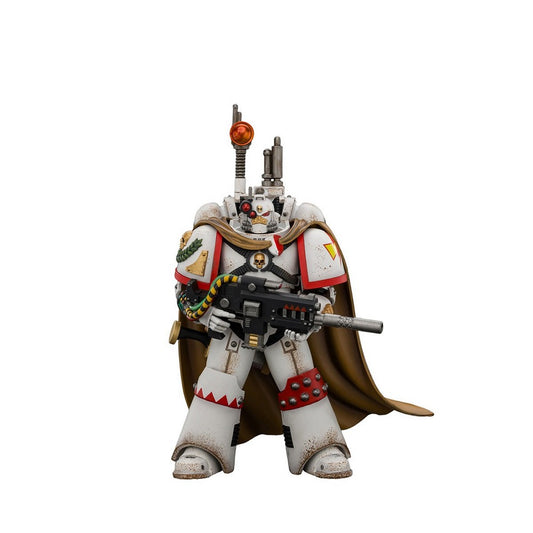 Warhammer Collectibles: 1/18 Scale White Scars Legion Vigilator with Nemesis rifle and Bolt Pistol
