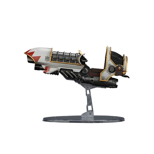 Warhammer Collectibles: 1/18 Scale White Scars Legion Shamshir Jetbike